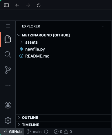 image of the button at the bottom for making a new branch